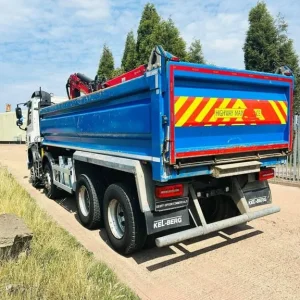 2020 DAF CF 450 8X4 TIPPER GRAB WITH EPSILON M125 CRANE AND KELBERG BODY - Image 6