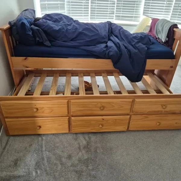Oxford Cabin bed with pull out and drawers