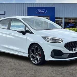 2023 Ford Fiesta ST-3 with Winter Pack and Partial Leather Seats