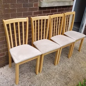 4 x dining chairs - Image 2