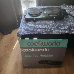 2 burner electric hob