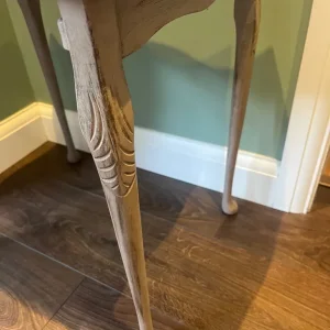 Shabby chic coffee table, glass top - Image 6