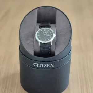 Citizen Eco-Drive Men's Leather Strap Watch BM8240-03E