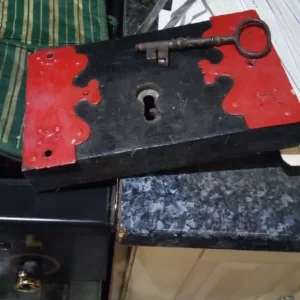 18th century lock and key