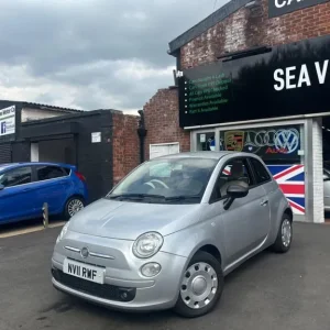 2011 Fiat 500 1.3 Multijet Diesel Silver Manual - Image 4