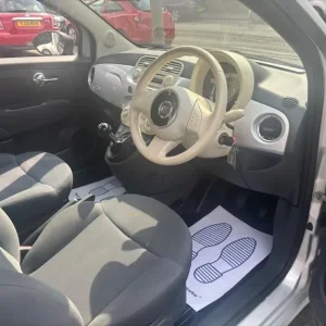2011 Fiat 500 1.3 Multijet Diesel Silver Manual - Image 6