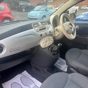 2011 Fiat 500 1.3 Multijet Diesel Silver Manual - Image 7