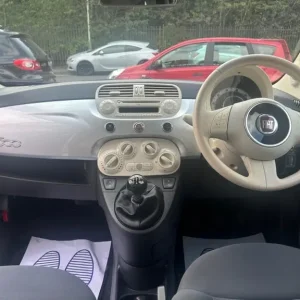 2011 Fiat 500 1.3 Multijet Diesel Silver Manual - Image 8