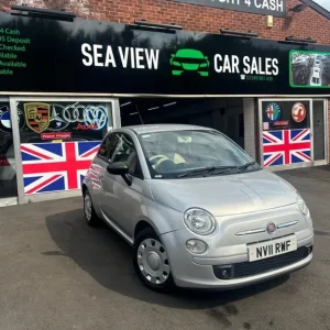 2011 Fiat 500 1.3 Multijet Diesel Silver Manual