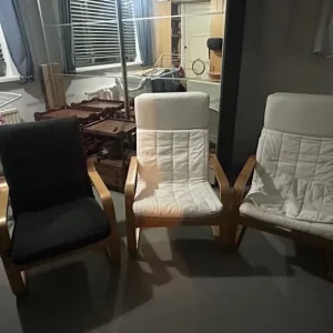 IKEA fabric chairs