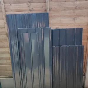 Metal roof shed sheet, different size
