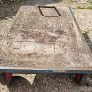 Platform turntable trolley - 2m x 1m, 1000kg capacity - Image 4