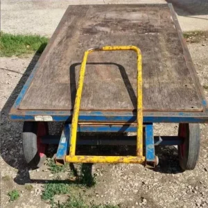 Platform turntable trolley - 2m x 1m, 1000kg capacity