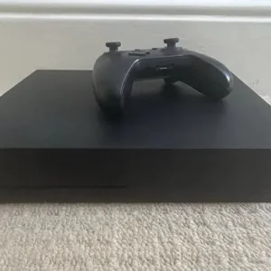 Microsoft Xbox One X 1TB with controller
