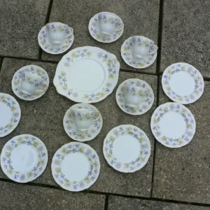 DUCHESS SPRING DAYS VINTAGE CHINA TEA SET