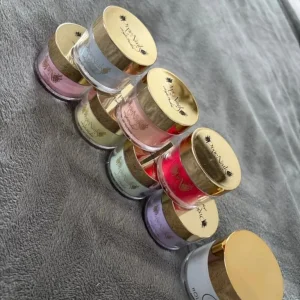 8 pots of acrylic powder for nails