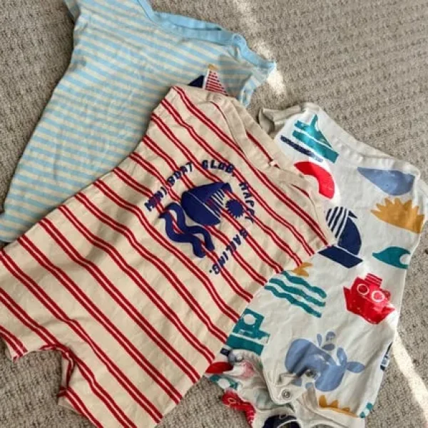Baby boy playsuits
