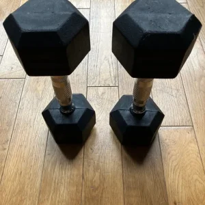 4kg Hex Weight Dumbbells - Image 3
