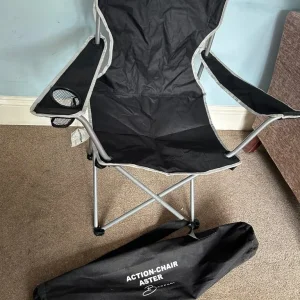 Camping chairs with some bags