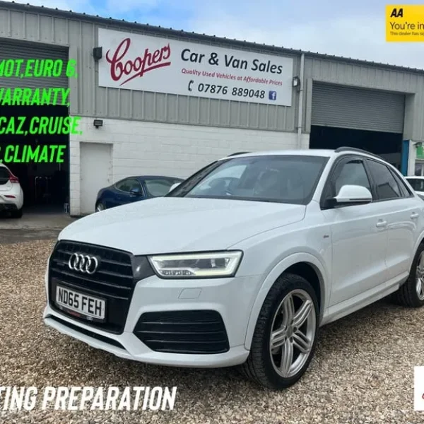 2015 Audi Q3 2.0 TDI Quattro S Line Plus 5dr SUV Diesel Manual