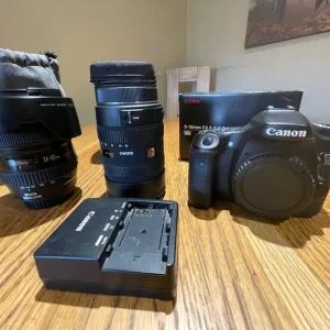 Canon EOS 70D with 24-105mm and 8-16mm lenses - Image 4