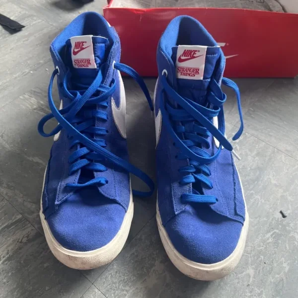 Stranger Things Nike Blue Blazers