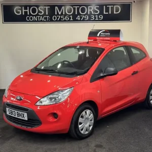 2013 Ford Ka 1.2L Studio Euro 5 3-door hatchback petrol manual