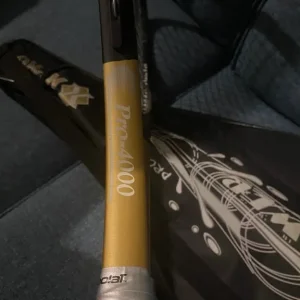 Xpro tennis racquet with cover and ball - Image 4