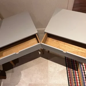 Bedside tables x 2 - Image 3
