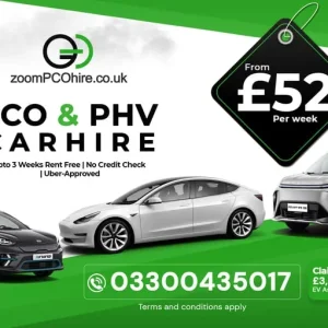 Tesla, BMW, Mercedes EVs and Hybrids for Rent or Buy