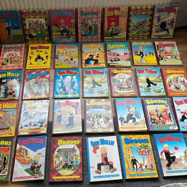 Broons and Oor Wullie Annuals