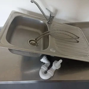 Kitchen sink 80cm with mixer tap - Image 2