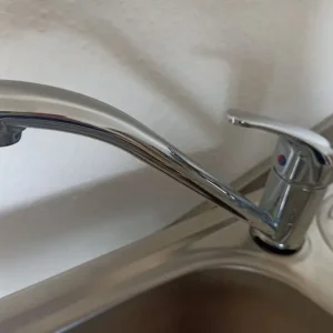 Kitchen sink 80cm with mixer tap - Image 3