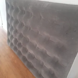 Double air bed and air pump with adapters - Image 3