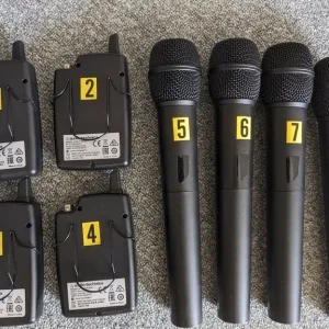 8-Way Audio Technica System 10 PRO Racked Wireless Mic Setup - Image 6