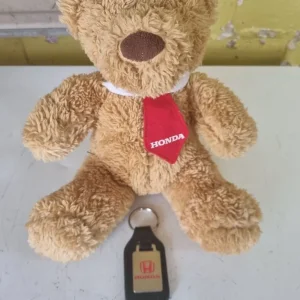 Honda teddy and keyring