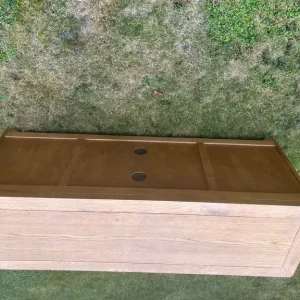 Oak style tv unit - Image 2
