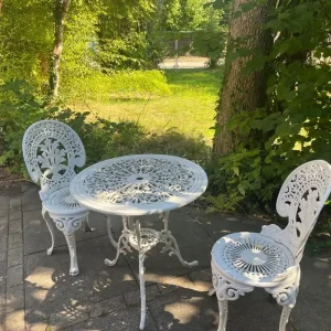 2 seat table and chairs - Image 2