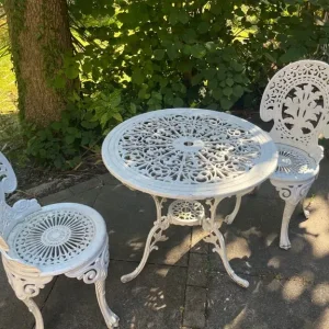 2 seat table and chairs