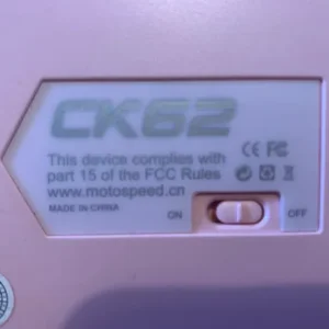 Pink compact computer keyboard - Image 5