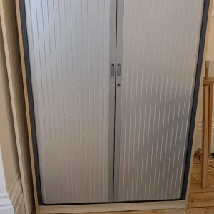 Tambour door cupboard