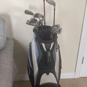 Left Hand Golf Clubs, Bag and Cart - Image 3
