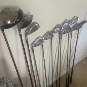 Left Hand Golf Clubs, Bag and Cart - Image 7