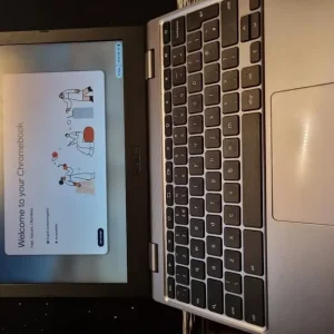 ASUS Chromebook C223N – 11.6" HD Display – Silver – Includes Original Charger - Image 4