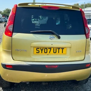 2007 Nissan Note 1.6 SVE 5-door Auto MPV Petrol - Image 4