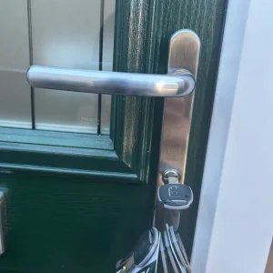 Endurance solid timber core composite door with side screen - Image 6