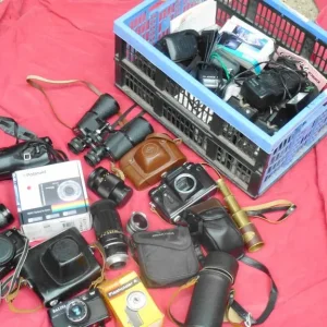Job Lot Cameras, Binoculars, Lenses Etc
