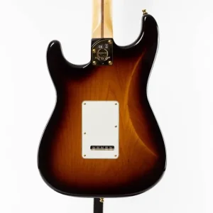 Fender 60th Anniversary American Deluxe Stratocaster 2013 2 Tone Sunburst - Image 5