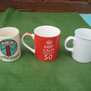 10 Different Decorated Mugs - Image 6
