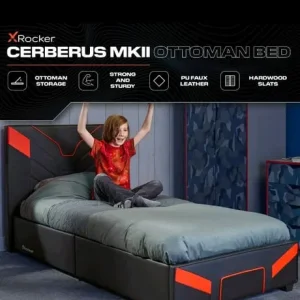Single rocker bed
